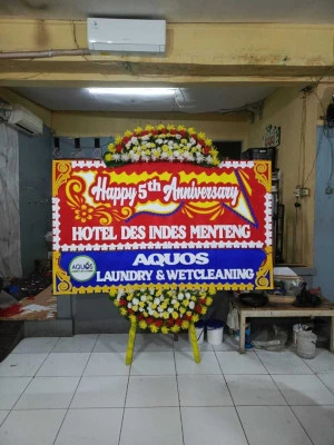 Papan Bunga di Sisalam Wanasari
